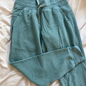 lululemon athletica Textured teal Joggers